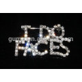 Kundenspezifische Rhinestonebrosche bling Rhinestone-Briefstifte